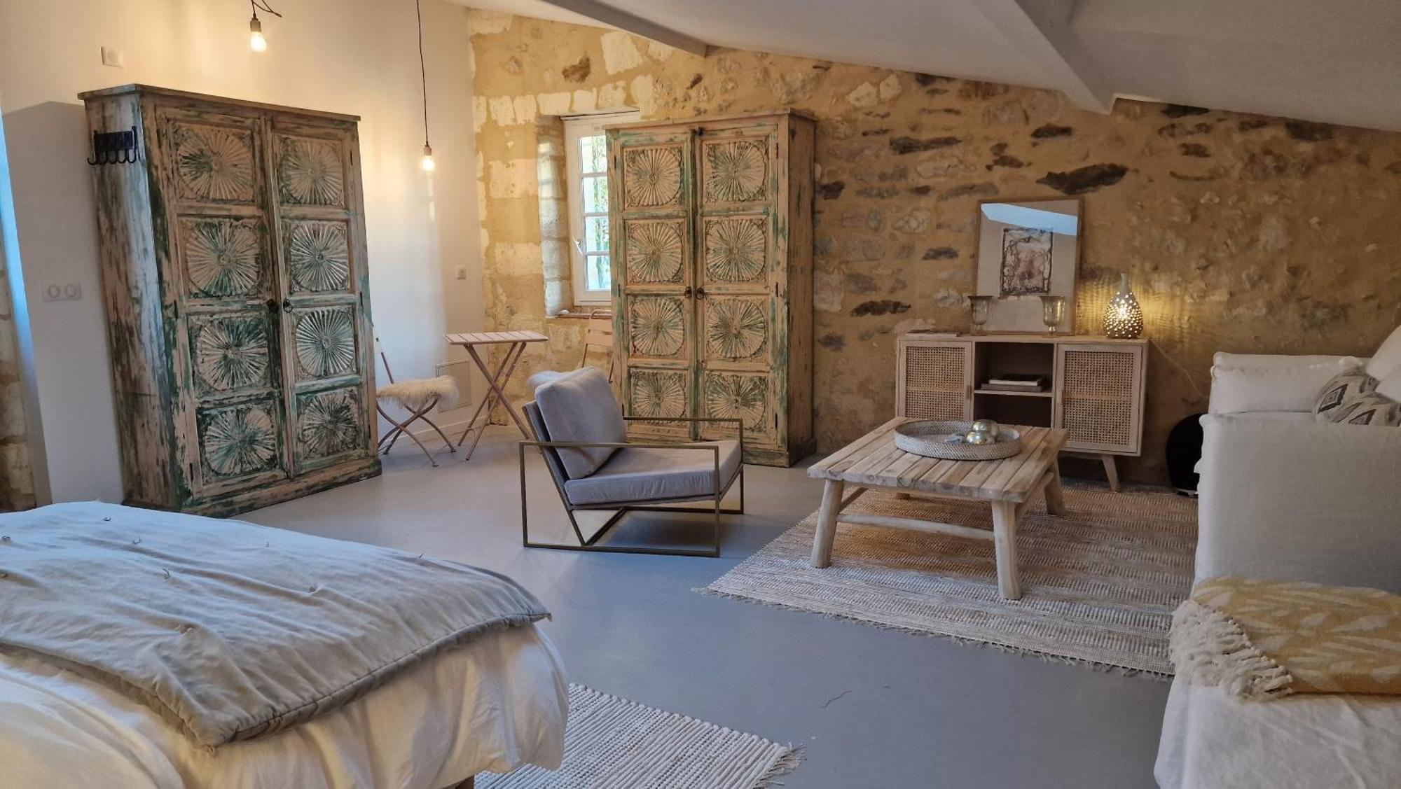 Casita Alegria & Cabana Alegria - 2 Chambres D'Hotes Plassac  エクステリア 写真