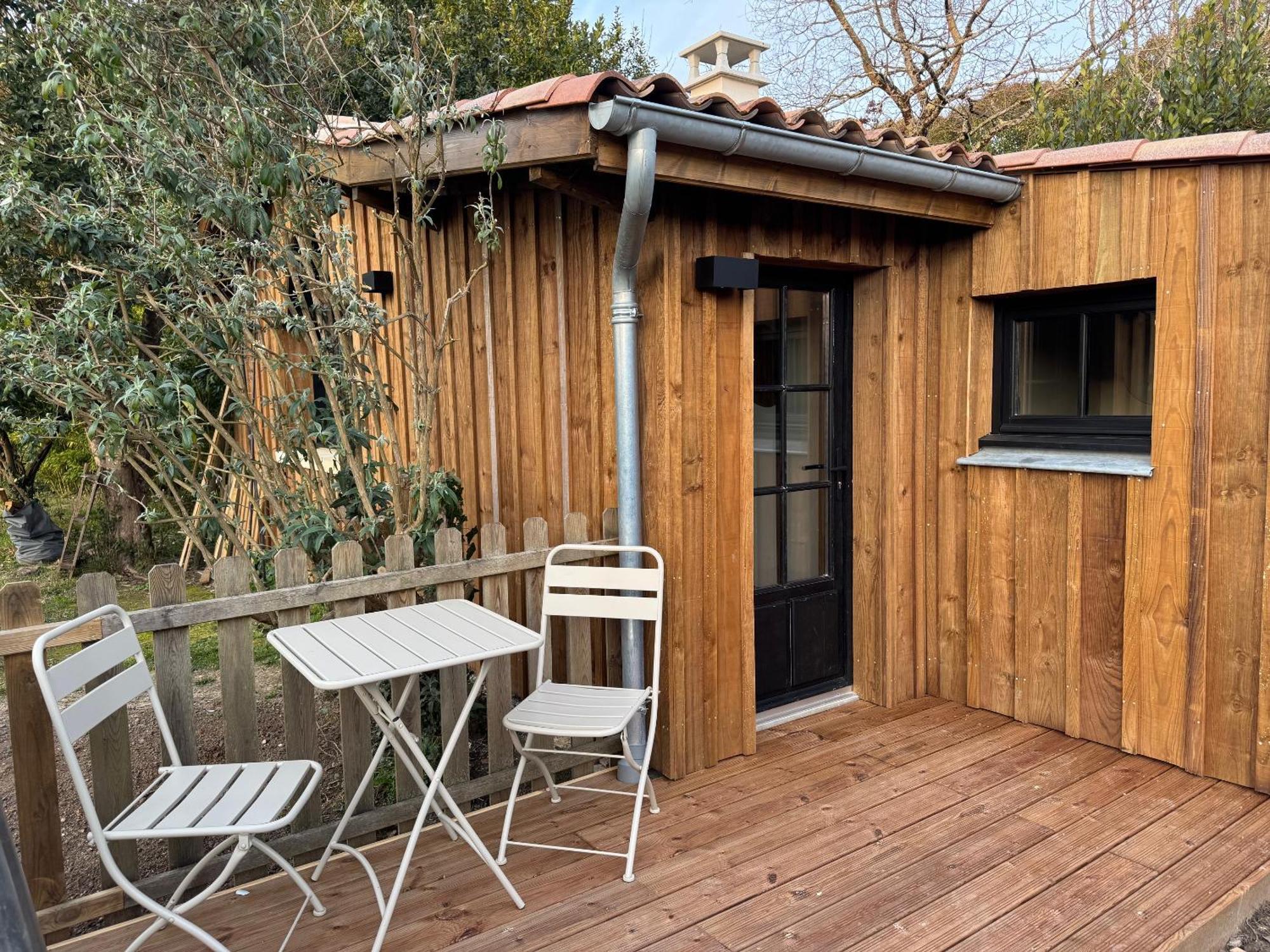 Casita Alegria & Cabana Alegria - 2 Chambres D'Hotes Plassac  エクステリア 写真
